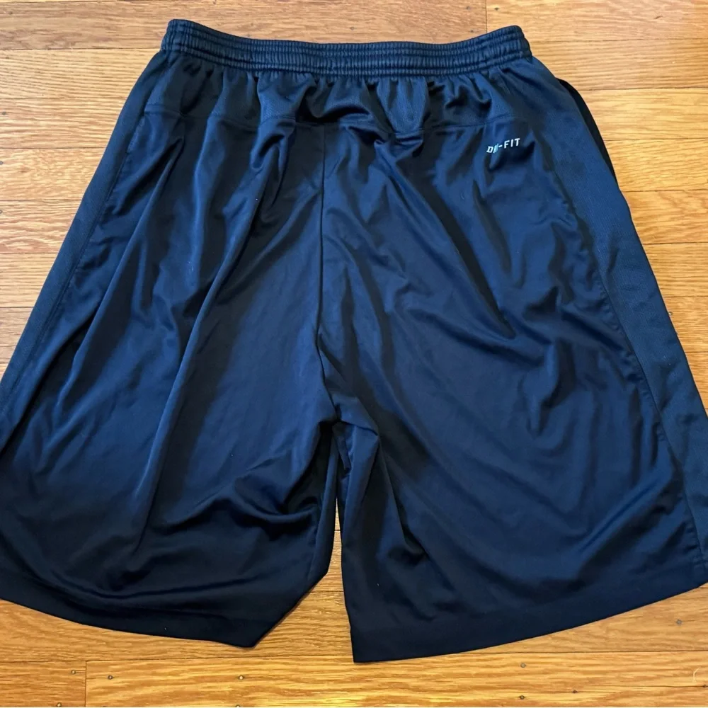 Nike Dri-Fit Men's Black Athletic Shorts - Picture 4 of 4